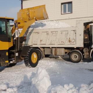 Услуги погрузчика и самосвала